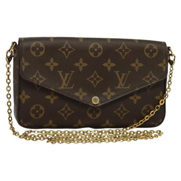 LOUIS VUITTON Monogram Wallet Pochette Felice Shoulder Bag M61276 - Picture 1 of 16